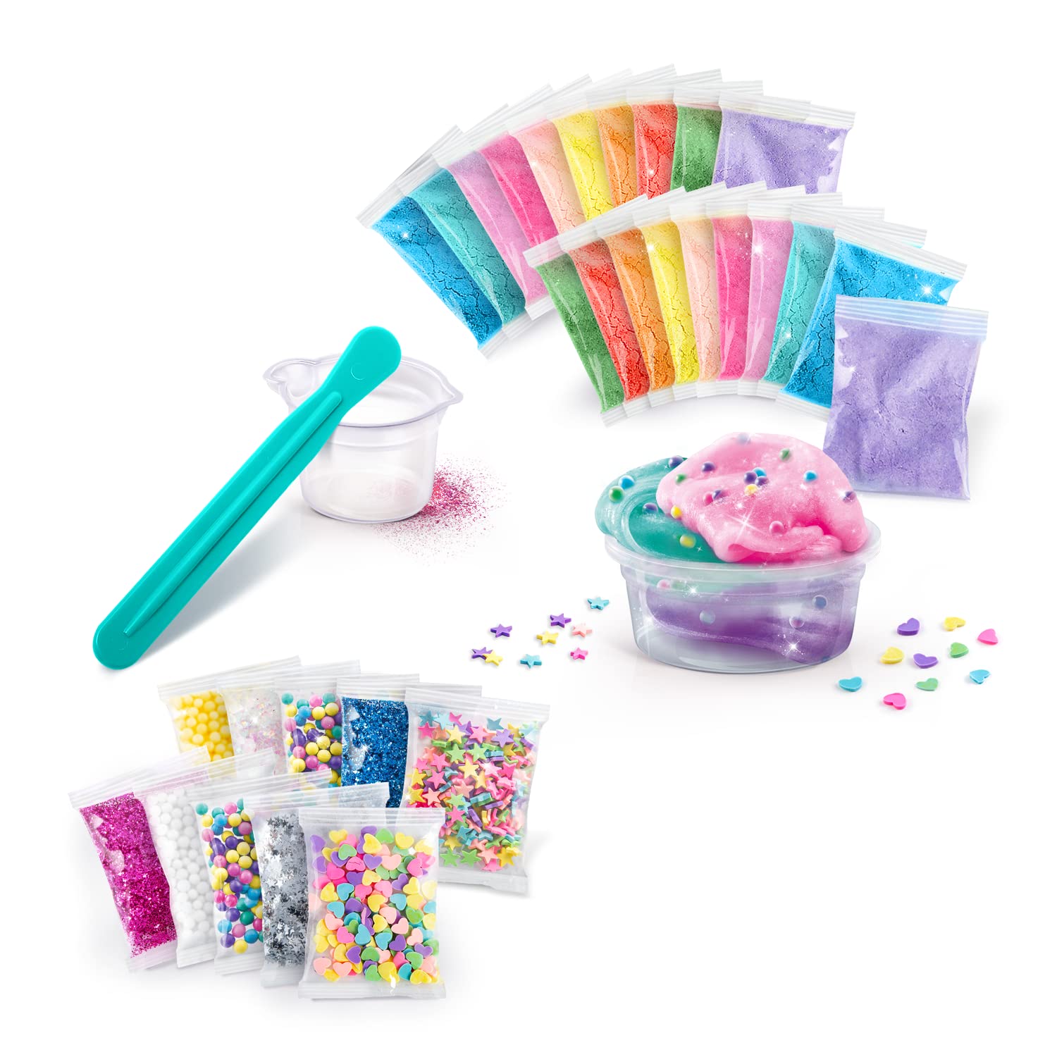 Canal Toys So Slime - Kit per creare 20 Slime, per attività creative DIY per bambini, SSC 185, multicolore