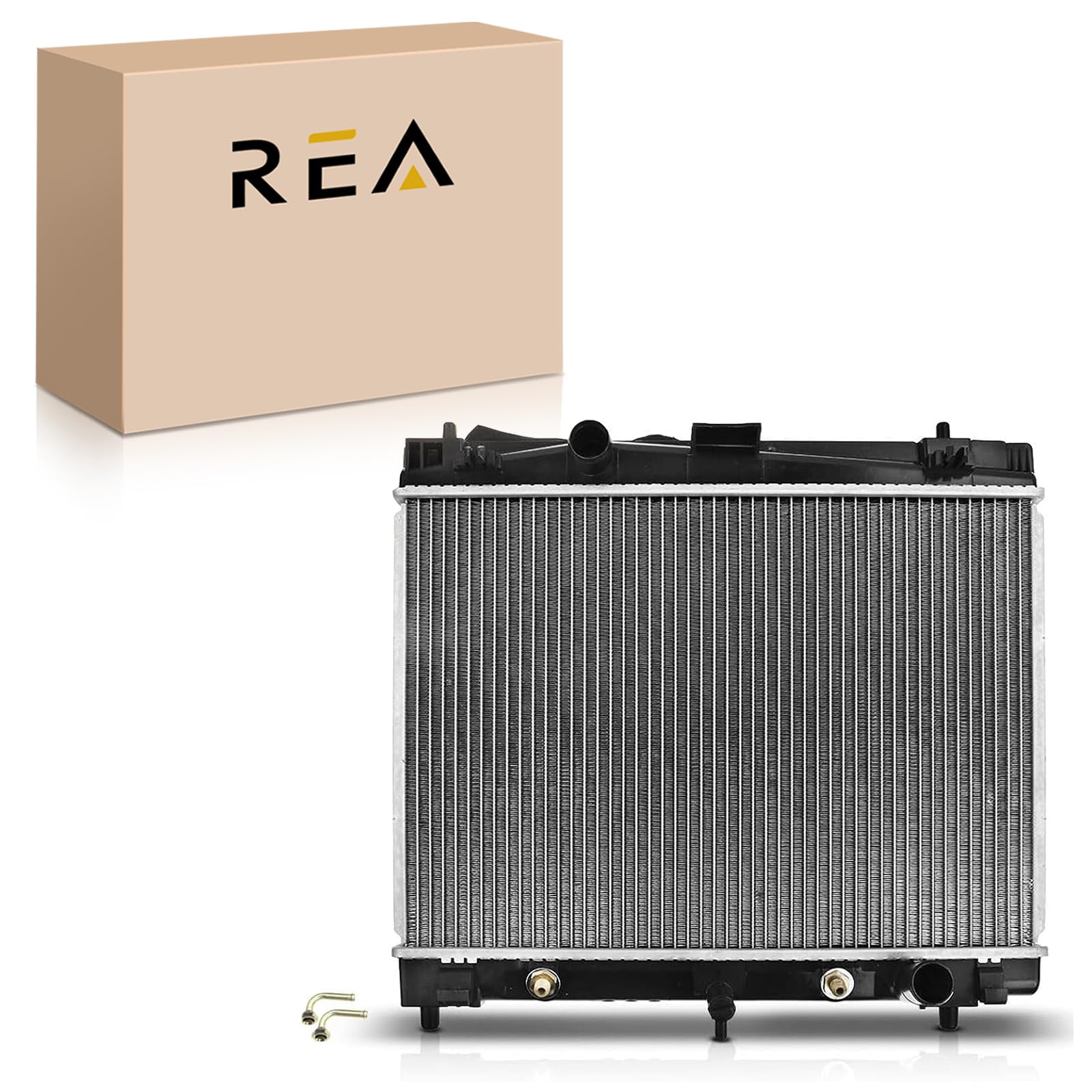 Engine Coolant Radiator with Transmission Oil Cooler Compatible with Scion xD 1.8L 2008-2014, Toyota Yaris 1.5L 2006-2019, Yaris R 1.5L 2016 Replace 1640021300