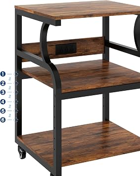 Natwind 3 Tier Large Printer Stand, 24