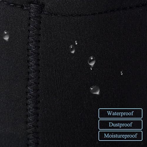 Miniatura 4 de Selens Juego de 4 fundas para lentes con funda protectora gruesa de neopreno para lente de cámara DSLR Sony Nikon Olympus Panasonic  Tamaño bolsas