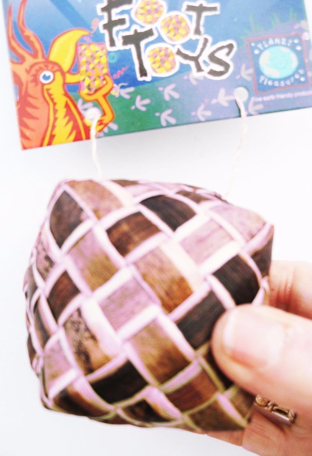 Bonka Bird Toys Balsa Brick Chew Toy - Natural Wood Parrot Foot Toy For Conures & Macaws