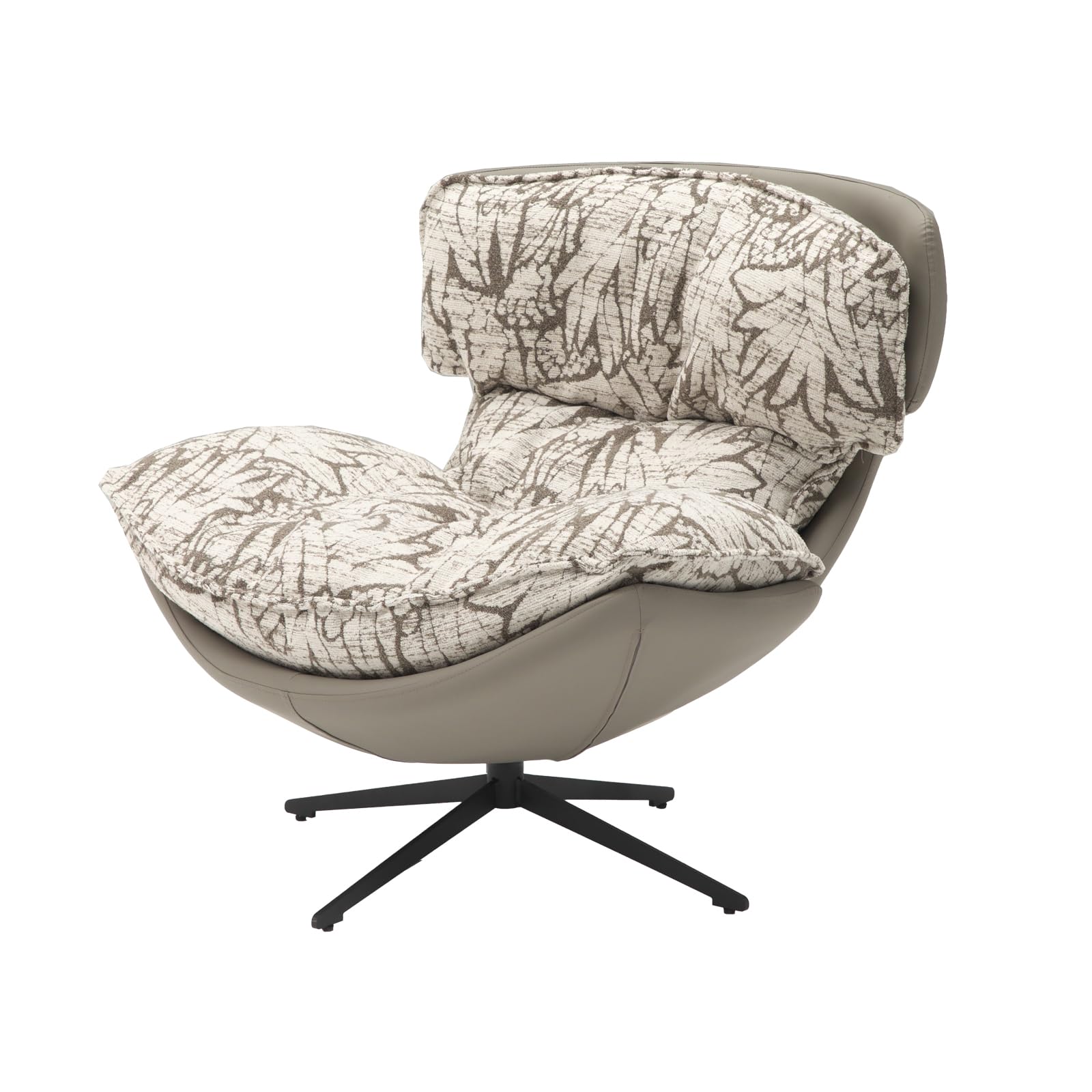 Amazon.co.jp: ラウンジチェア パーソナルチェア ハイバック 360度回転