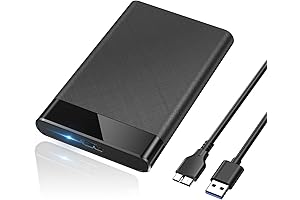 POSUGEAR 2.5" External Hard Drive Enclosure: Seamless Data Transfer and Protection