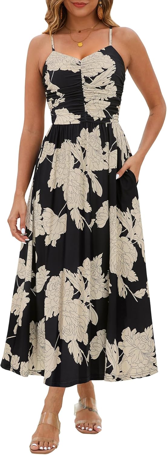 Annebouti maxi sundress summer dress women clothing