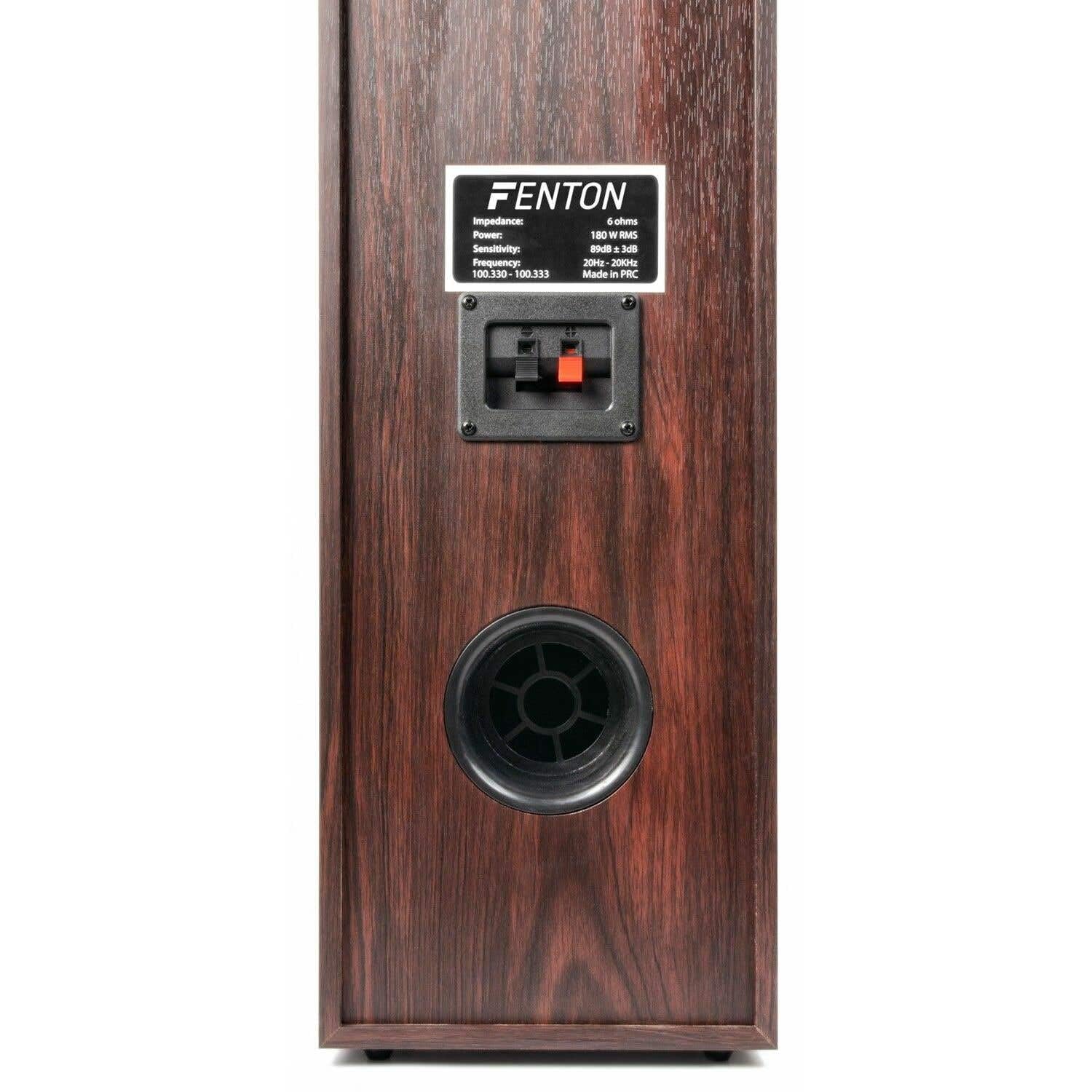Fenton HF5W Home Cinema 5.0 - Noce 335 Watt, Confezione da 5 altoparlanti Home Cinema, ideale per film e musica