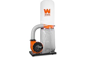 WEN DC1300 1,300 CFM 14-Amp 5-Micron Wall-Mounted Dust Collector