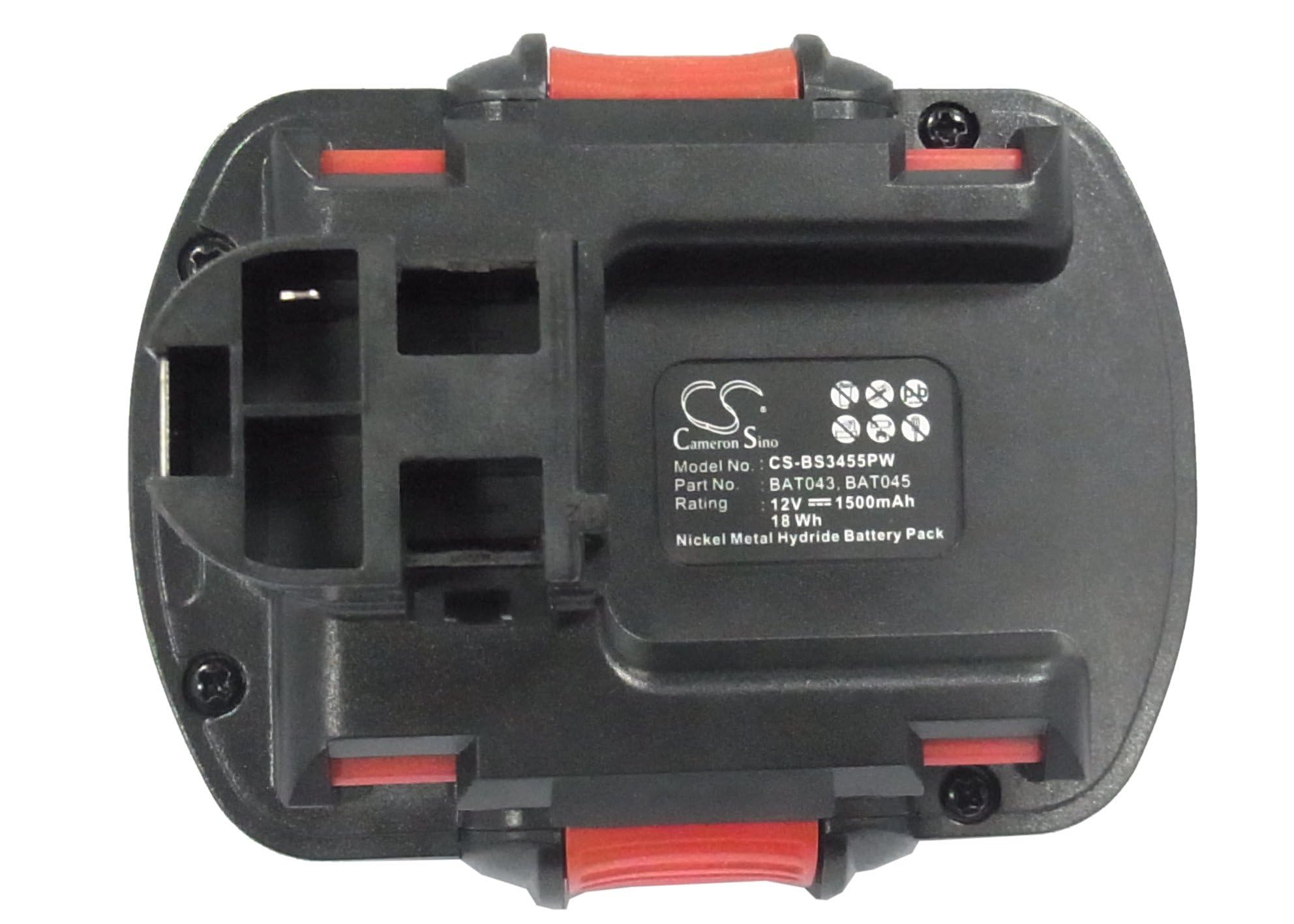 Batería de repuesto para Bosch Exact 8, GDR 12V, GLI 12, GSB 12, GLI 12 V, luz de flash de 12 V, número de pieza : 2 607 335 395, 2 607 335 414, 2 607 335 415, 2 607 335 416