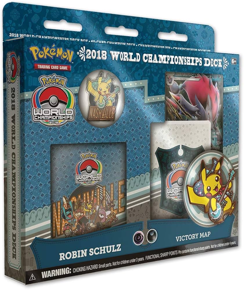 Amazon.com: Pokemon TCG: 2018 World Championships Deck, Zoroark GX