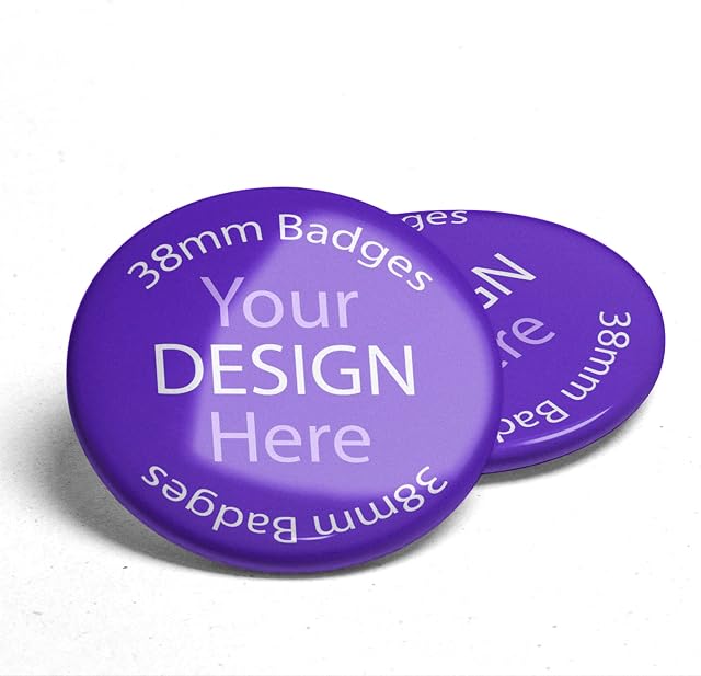 Personalised Custom Badges 38mm Button/Pin Badge