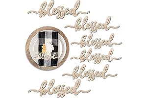 Thanksgiving Place Cards Blessed