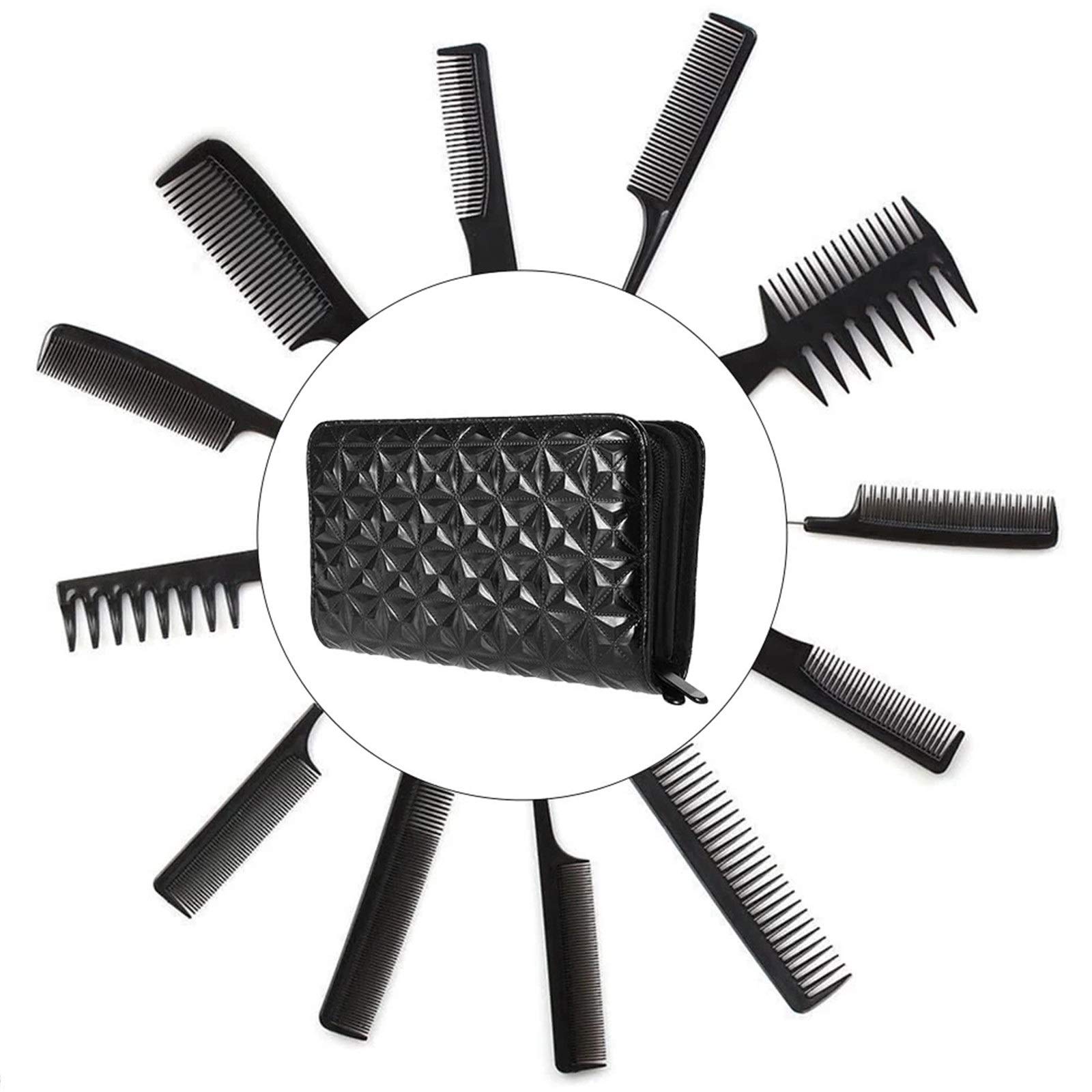Friseurscheren-Etui Haarscherenetui Friseurtasche Friseursalon Beutelhalter für Schere, Kämme, Clip