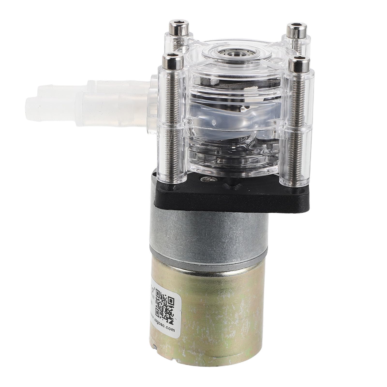 Pompa Peristaltica Dosatrice 420 Ml/min PC Silicone Metallo | Flusso Fluido senza Taglio, Installazione Rapida, Autoadescamento, per Laboratorio Scientifico e Biochimica