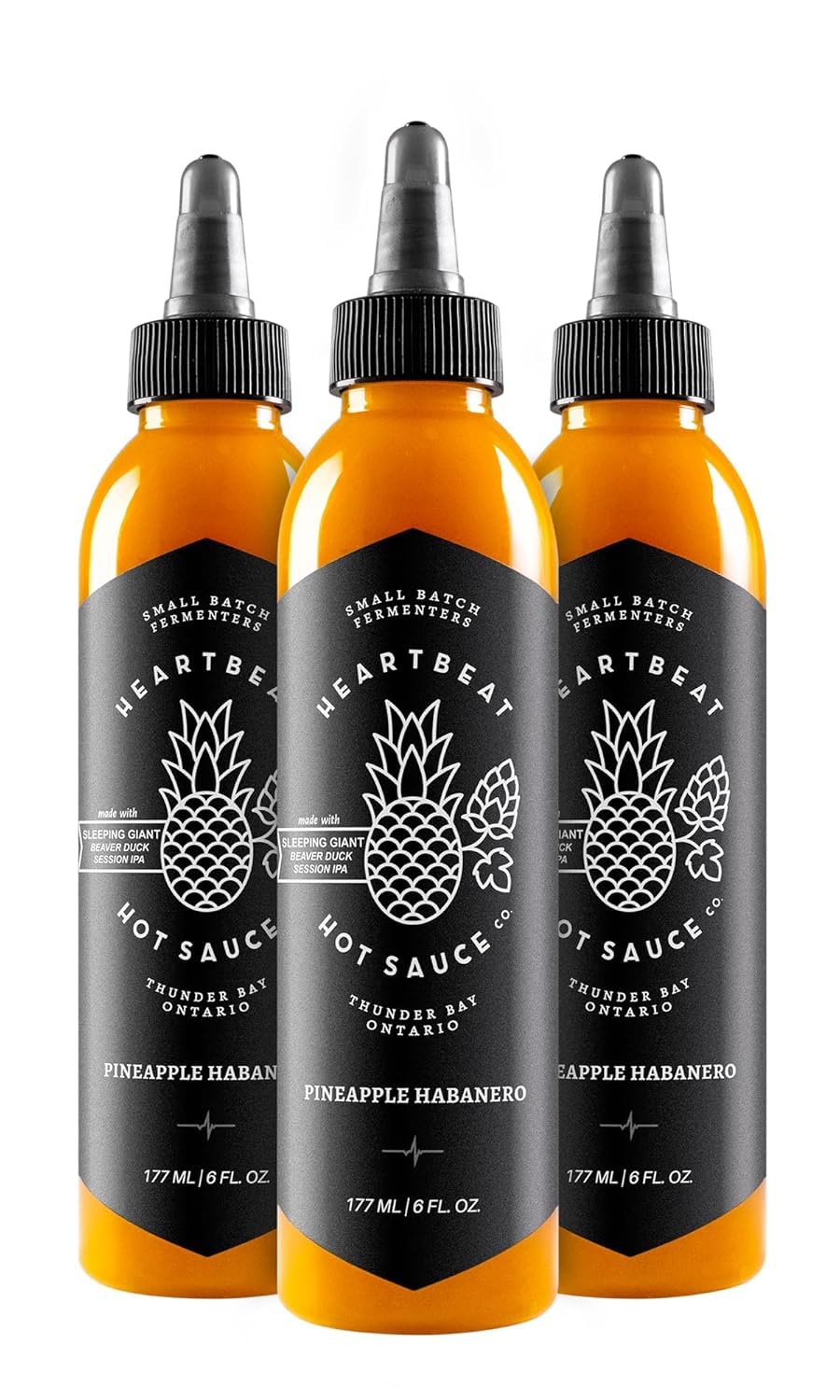 Pineapple Habanero, 6 oz. 3 pack