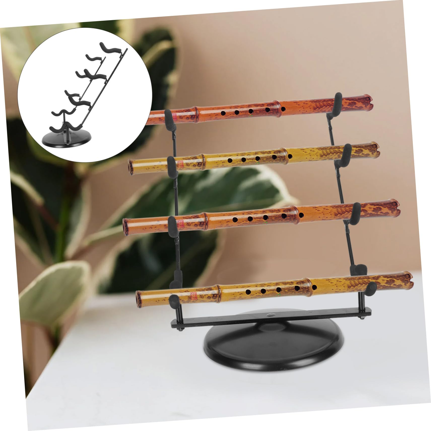 Scaffale Per Riporre Flauti Porta Flauto in Ferro Organizer Per Flauti Design Semplice e Elegante Adatto Per Uso Domestico