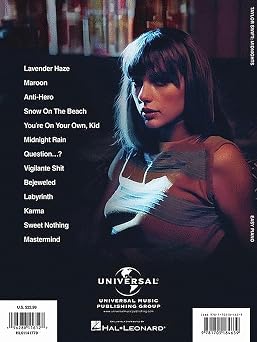 Taylor Swift Midnights Easy Piano Songbook | Beginner Piano and Vocal Sheet Music with Lyrics | 13 Songs from the 2022 Album for Students, Fans, and Swifties | Easy Pop Arrangements for Practice