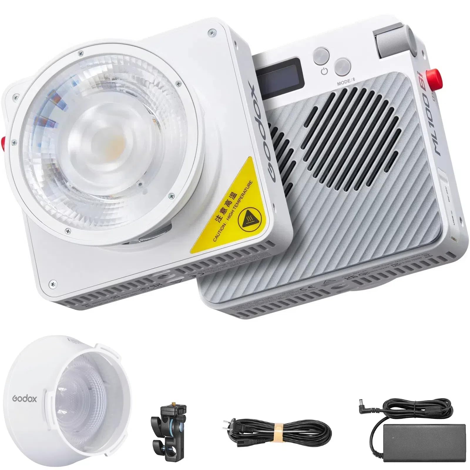 Godox ML100bi ビデオライト Amazon.com : Godox ML100Bi Bi-Color LED Video Light, 120W 34300Lux