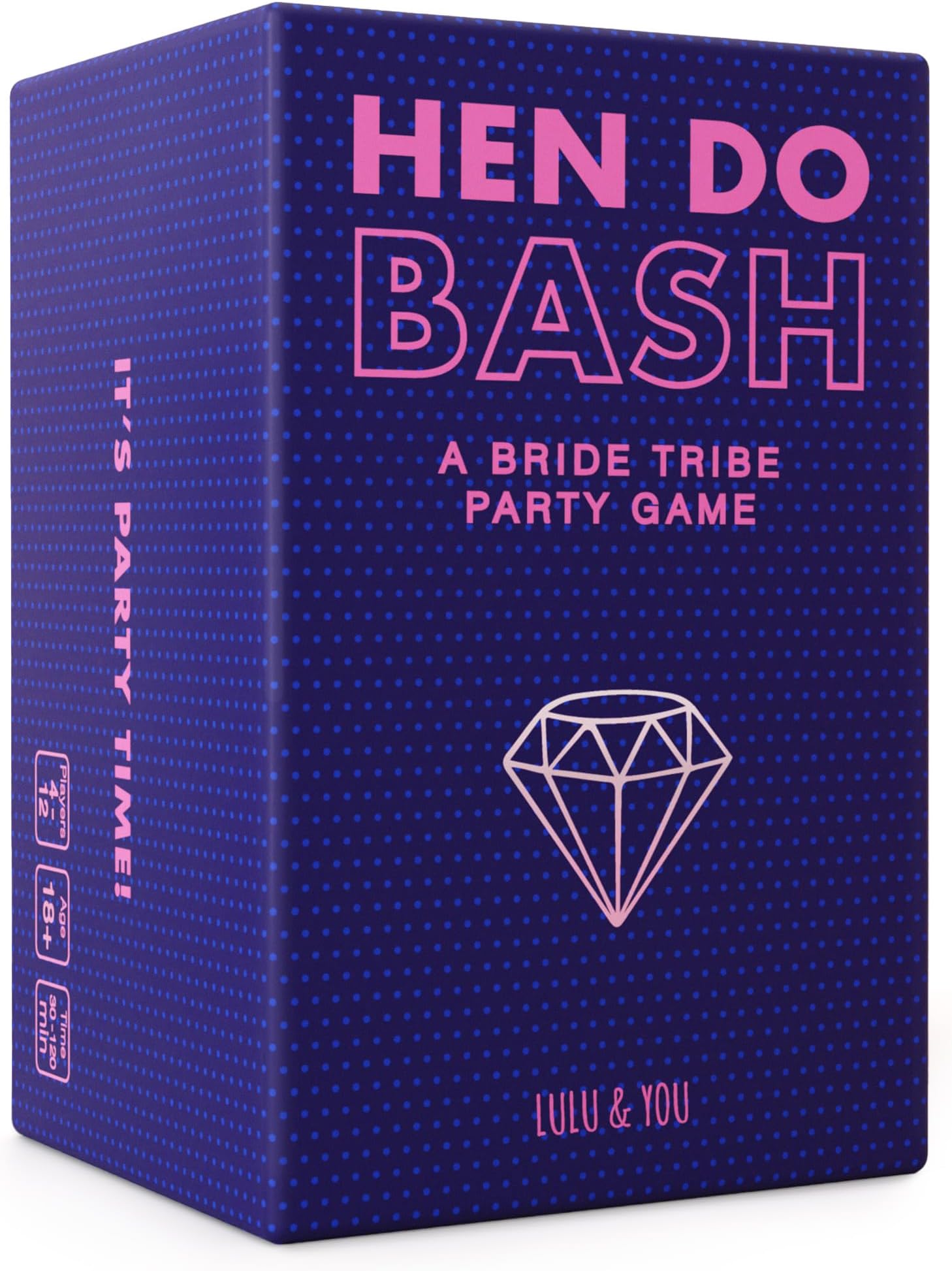 Lulu & You BASH - Hen Party Games for Adults, Hen Do Party Activities, Bachelorette Night Entertainment - Bridal Shower Card Game, Fun for Women - 205 Cards