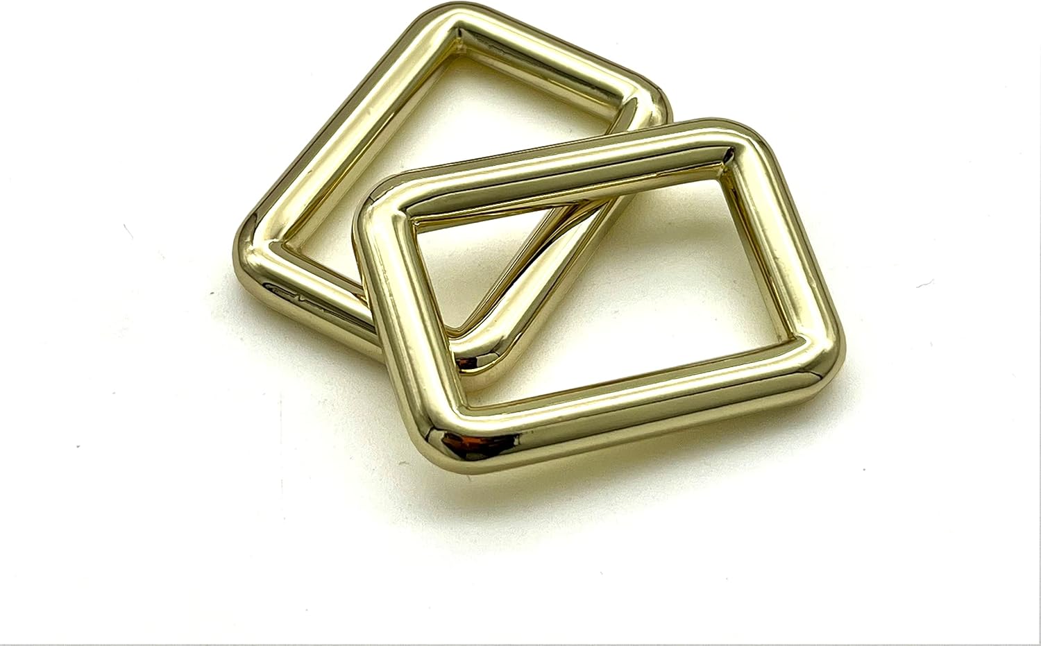 Rectangle ring 1" / 25mm zinc alloying for buckle straps bags belt purse hardware making,bag replacement Light gold U232