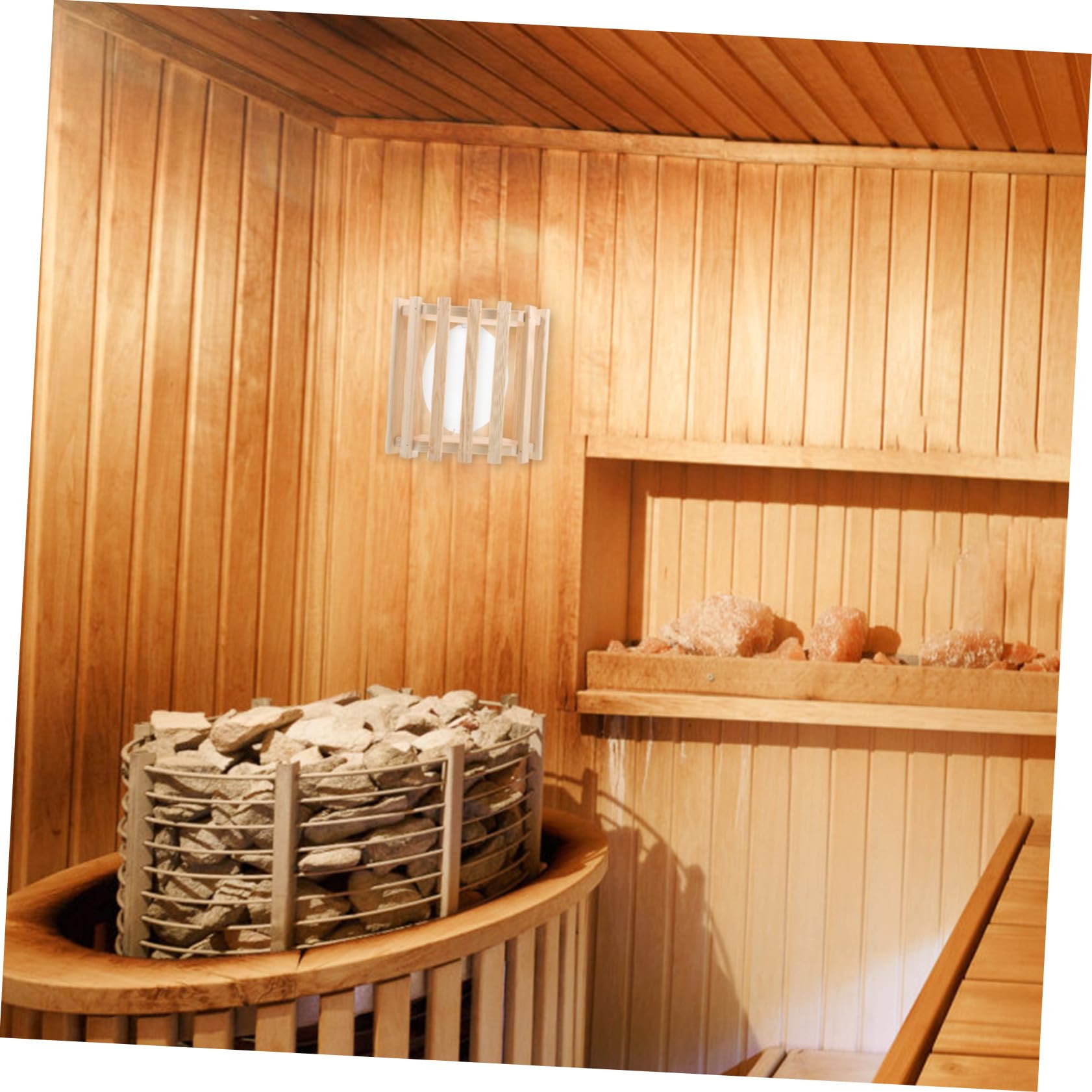 SOIMISS Leuchte einfache Installation Lampenschirm Sauna mit Elegantem Design für Saunaraum und Dampfbad