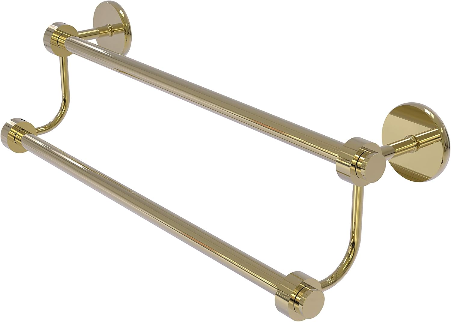 Allied Brass 7272/18 18 Inch Double Towel Bar, Satin Chrome