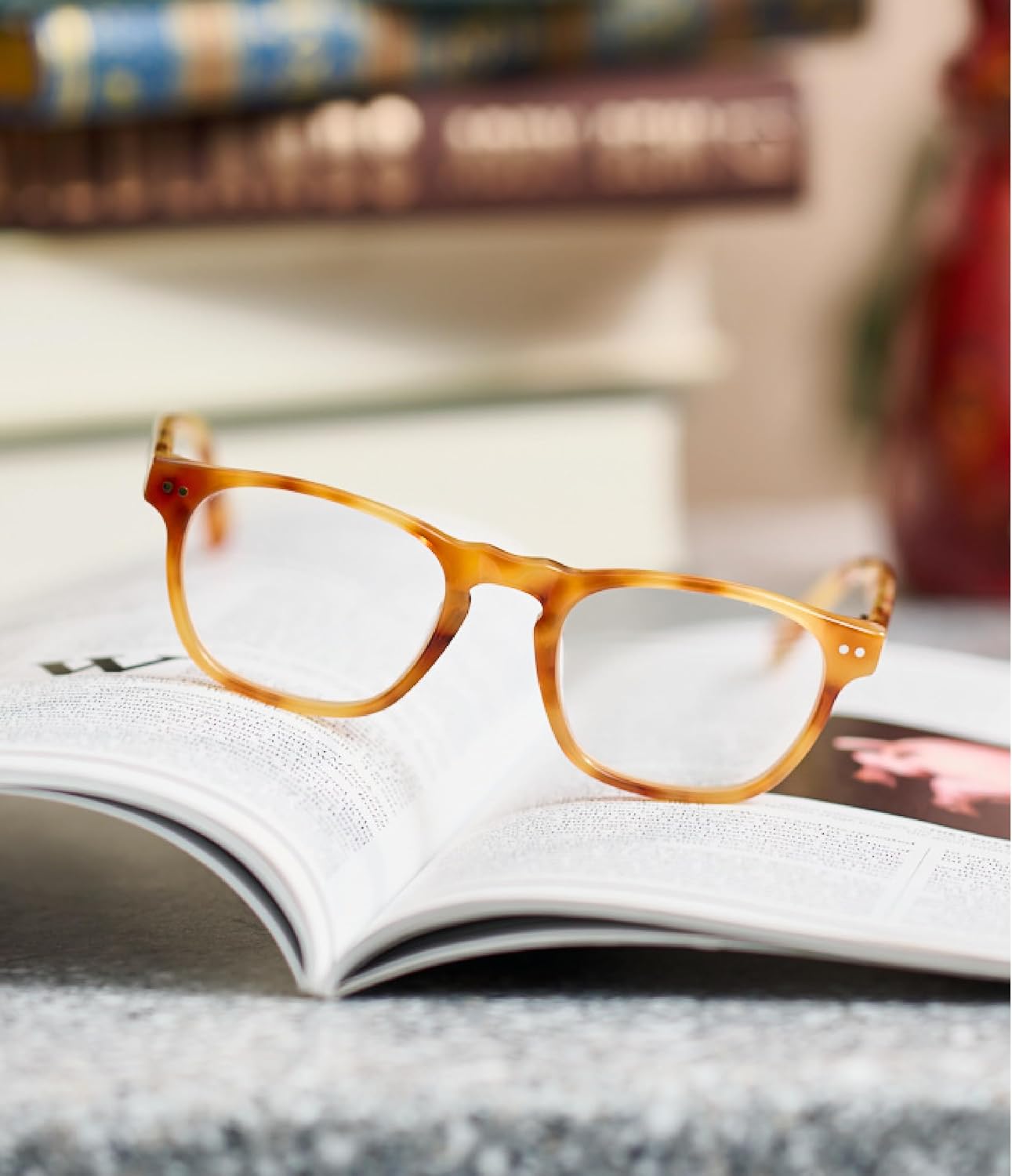 eyebobs - Old Sport | Premium Reading Glasses for Men and Women | Rectangle Frame for Average Faces | Available in 0x - 4.0x - Image 5