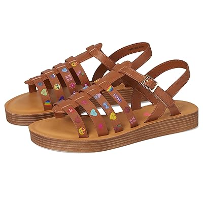 Steve Madden Kids Token (Little Kid/Big Kid) Girls Shoes Cognac