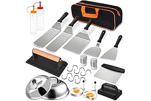 24-Piece Cooking Outdoors Griddle Accessory Set