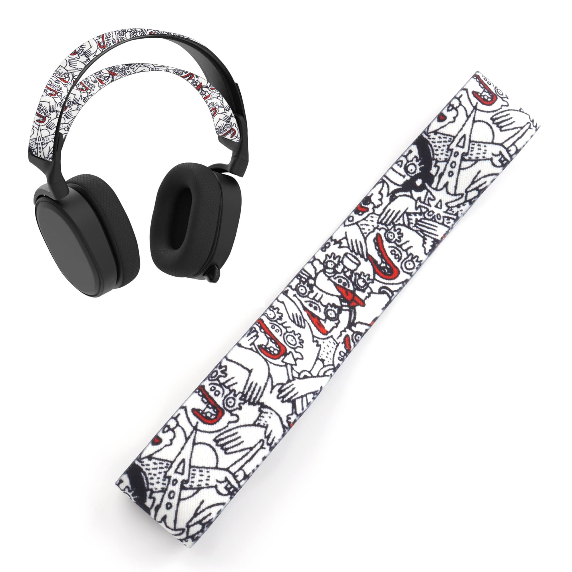 Amazon.com: Arctis 7 Fabric Headband Replacement Headband Top Pad