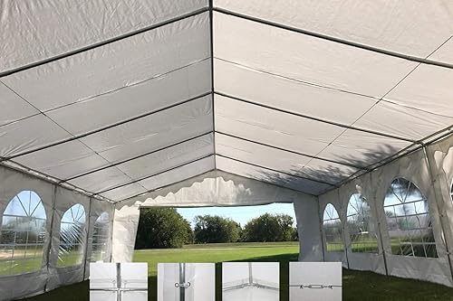 Miniatura 9 de DELTA Tienda de campaña de polietileno económica de 20 x 16 pies, carpas resistentes para eventos al aire libre, tienda de campaña de boda, refugio