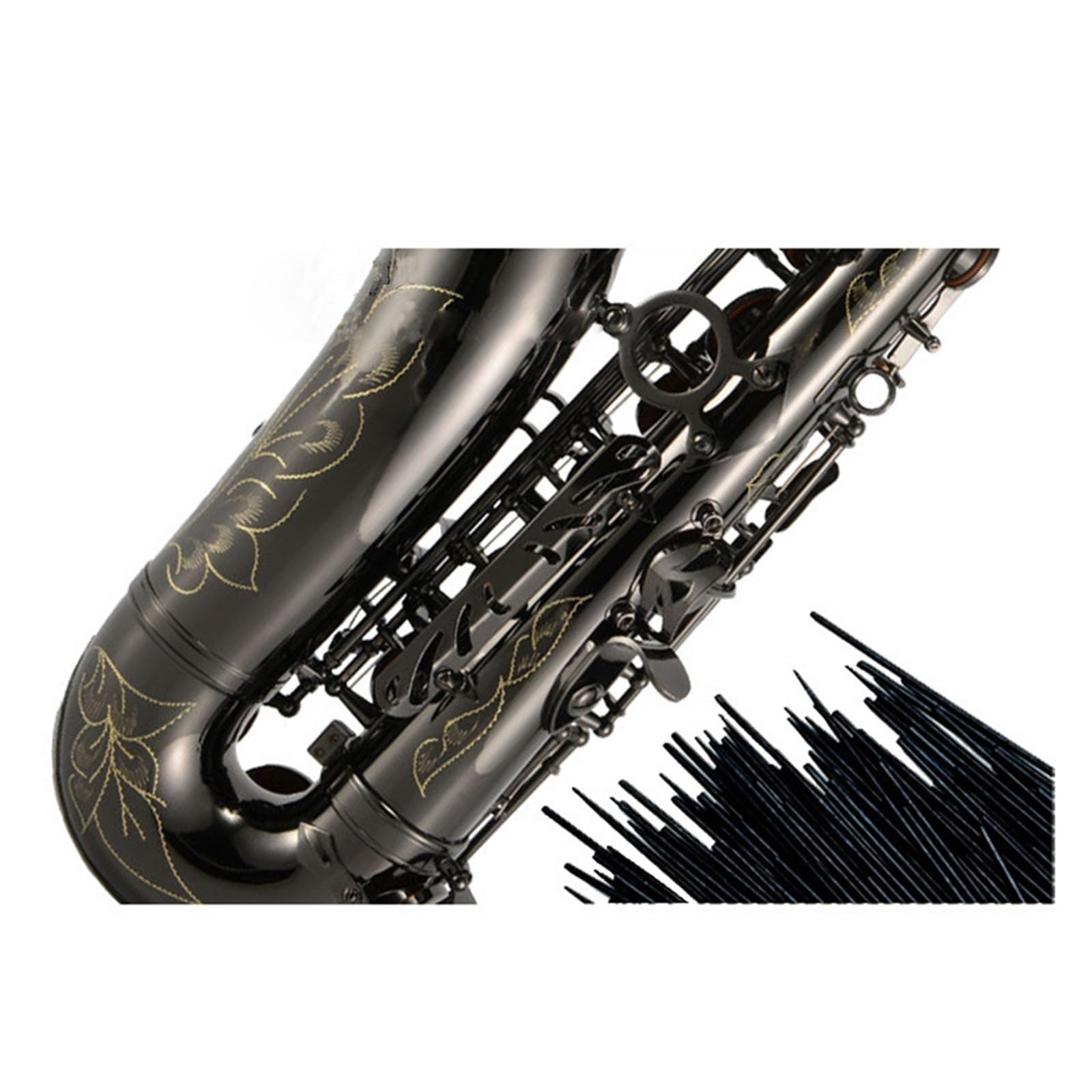 professionnel Saxophone Clés De Type Français En Laiton Alto Mib Saxophone Instrument Saxophone Alto Nickelé Noir
