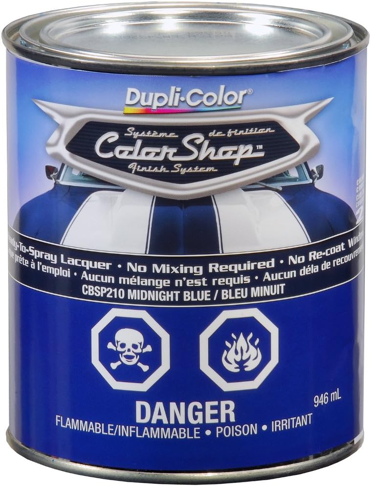 DupliColor CBSP21000 Paint Shop Finish System Base Colors, Midnight
