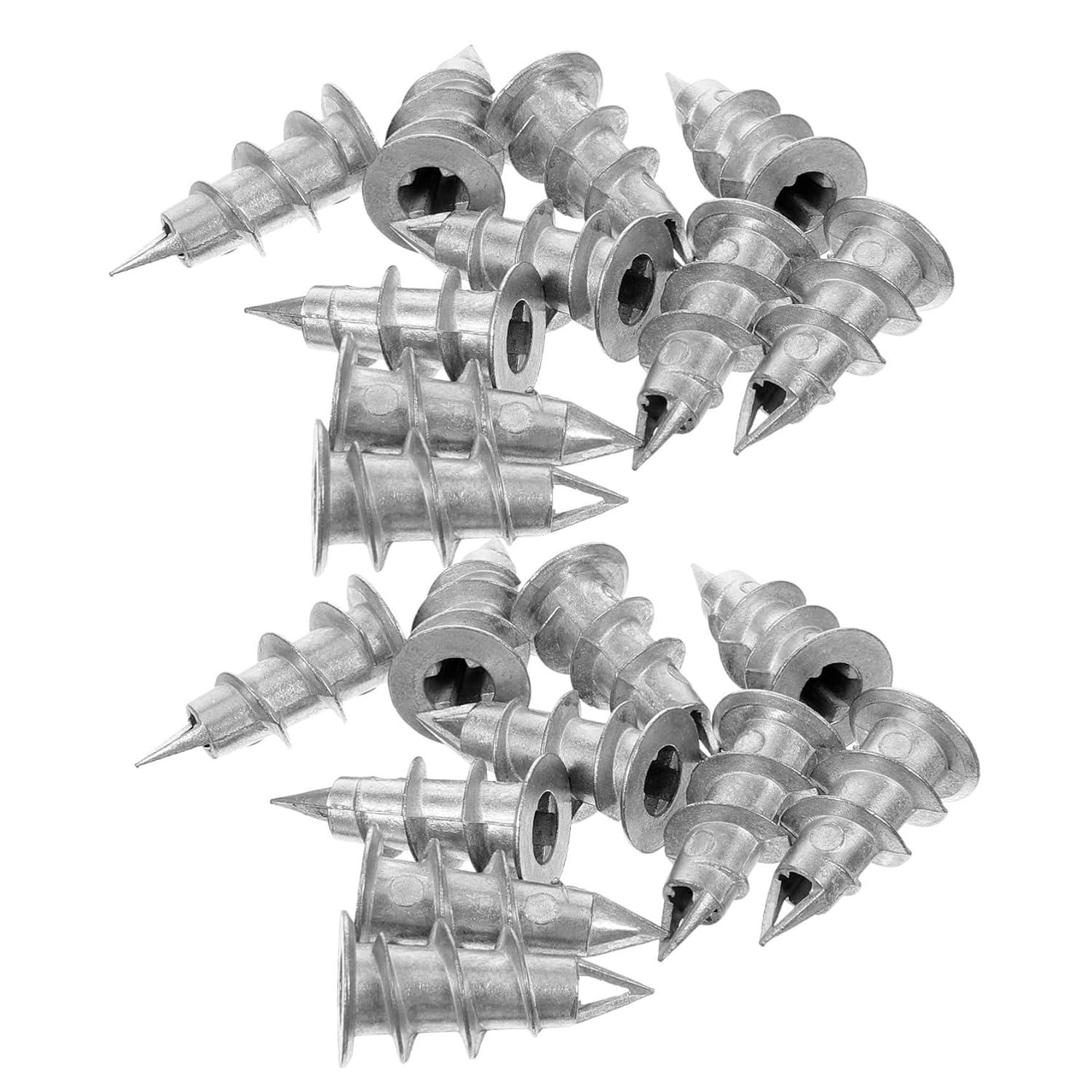 Self Drilling Drywall Anchor Screws 100Pcs for Hanging Arts