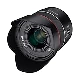 Samyang AF 35mm F1,8 FE für Sony E-Mount Vollformat & APS-C, ultra leichtes Weitwinkelobjektiv mit 63,6° Bildwinkel & schnellem Autofokus, Festbrennweite für Sony Alpha A7 III A7C A7C II A7C R Sony FE 35mm 1.8