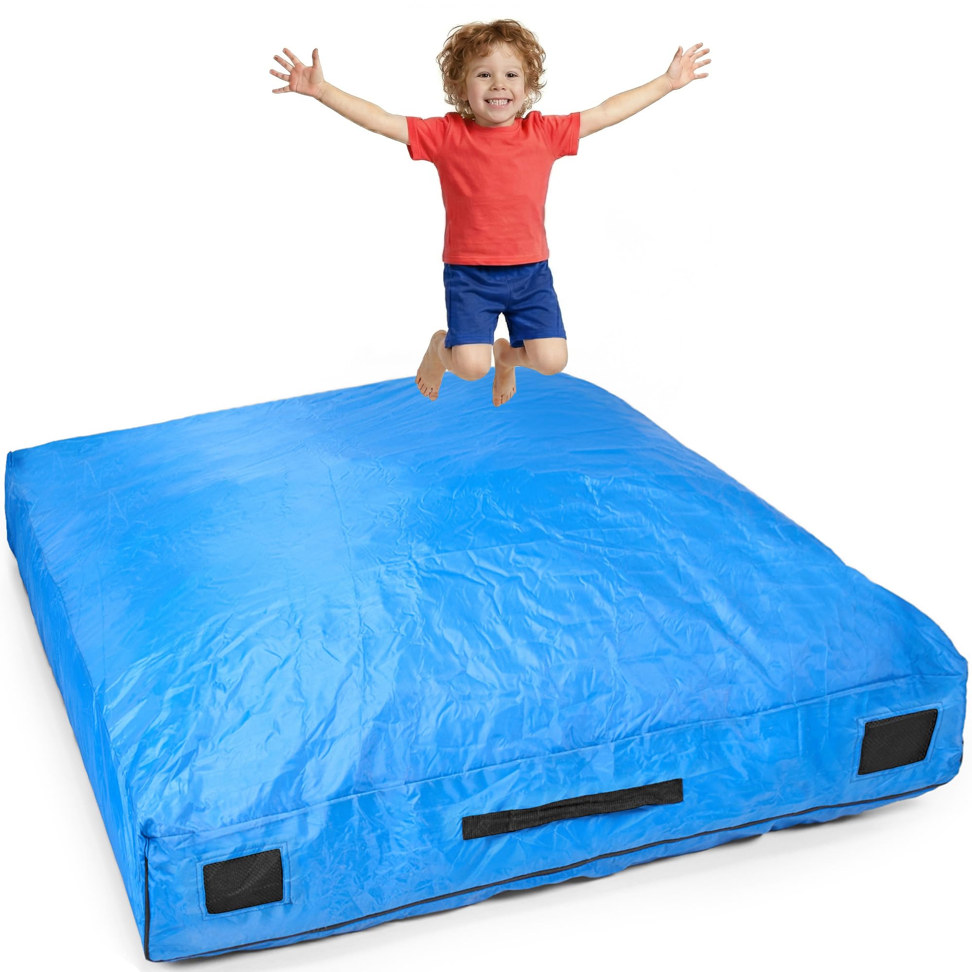 SaferBounce Sensory Crash Pad per Bambini | Grande 152 x 152 cm O 122 x 91 cm | Materasso Crash Autismo per Bambini | per Saltare & Giocare | Crashpad | Arrampicata & Ginnastica