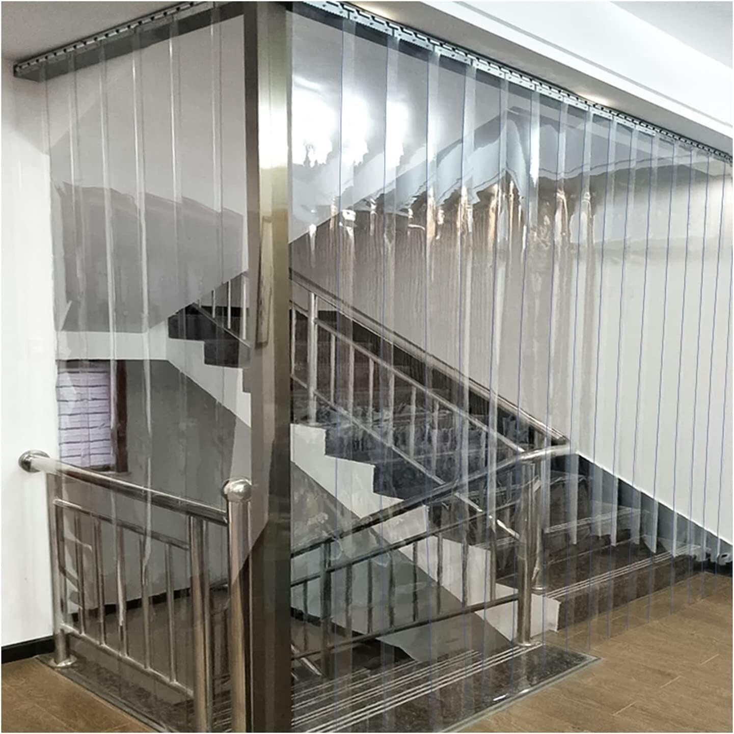 Cloison de salle blanche en lanières PVC pour le contrôle de la poussière