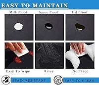 Vista 4 de Coffee Mat for Countertops ,Coffee Bar Accessories Fit Under Coffee Maker Espresso Machine, Absorbent Hide Stain Rubber Mat for Countertop ,Dish
