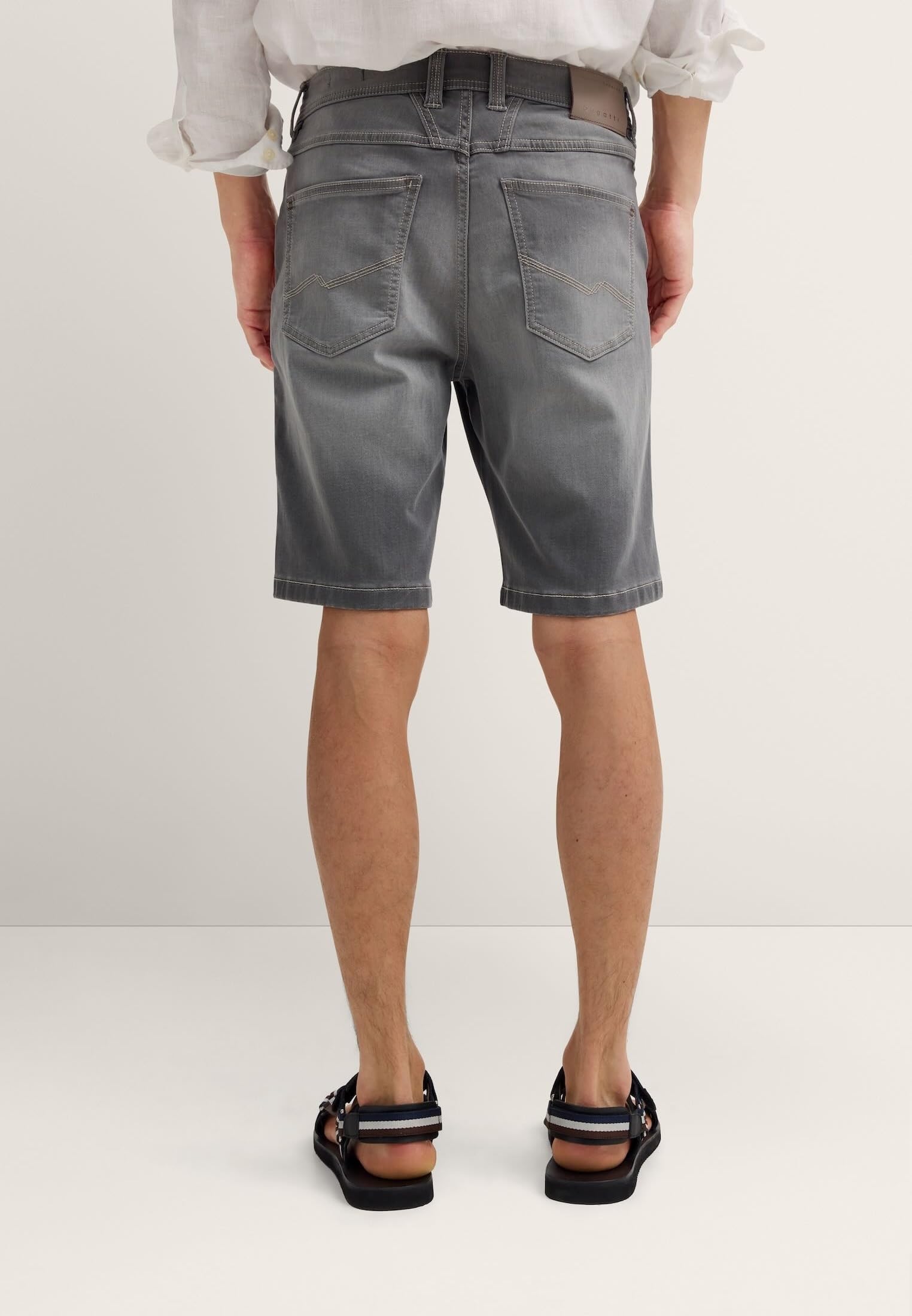 bugatti Herren Bermuda 3138D-16604E | aus Jogg-Denim mit Stretch Modern Fit