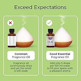 Good Essential Lilac Fragrance Oil 1 fl oz (30 ml) for Diffusers, Soap, Candle Making, Room Spray, Lotions, Aromatherapy