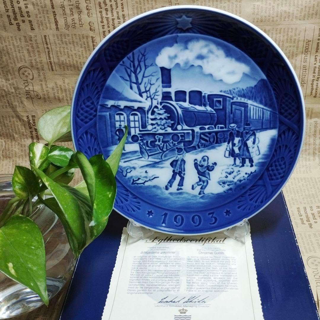 全国無料，大得価 超レア ロイヤルコペンハーゲン1993年イヤープレート