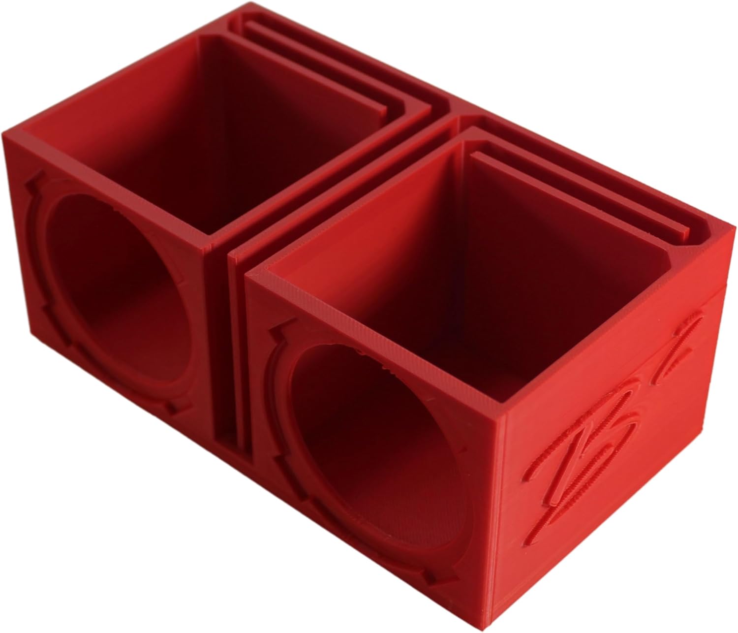 Dual Ported 3D-Printed Subwoofer Enclosure Rampage RC2 (B2-DUALVRC2-RD)