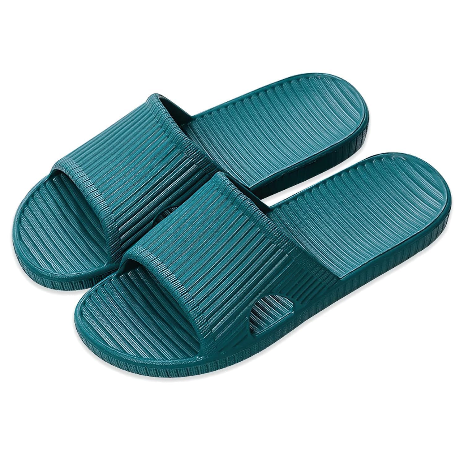 AKODShower slipper for Women Men, Slides Shoes bathroom or indoor use, anti-slip Quick-Drying
