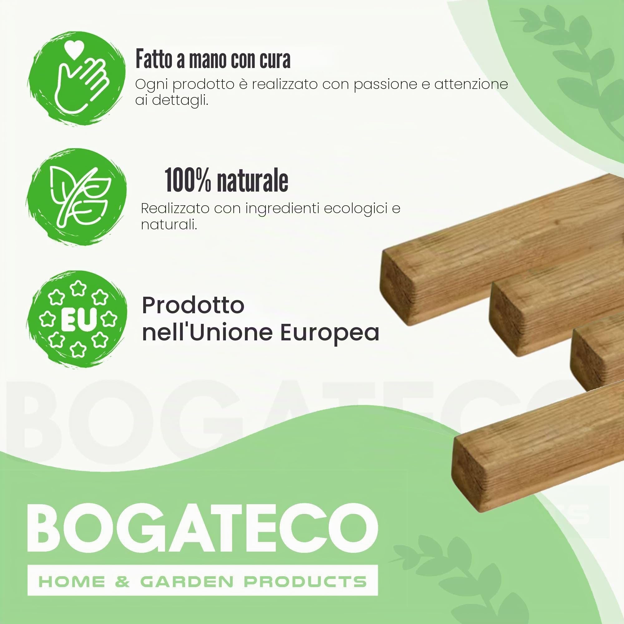 BOGATECO Sdraia da Giardino Pieghevole in Legno con Cuscino Poggiatesta - Lettino Prendisole per Piscina, Terrazza e Solarium - Sedia a Sdraio in Legno senza Metallo - 100 x 55 x 30 cm - Marrone