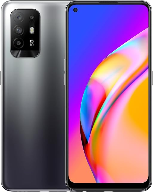 Oppo A94 CPH2211 Dual-SIM 128GB Smartphone 8GB Unlocked 5G - Fluid Black A