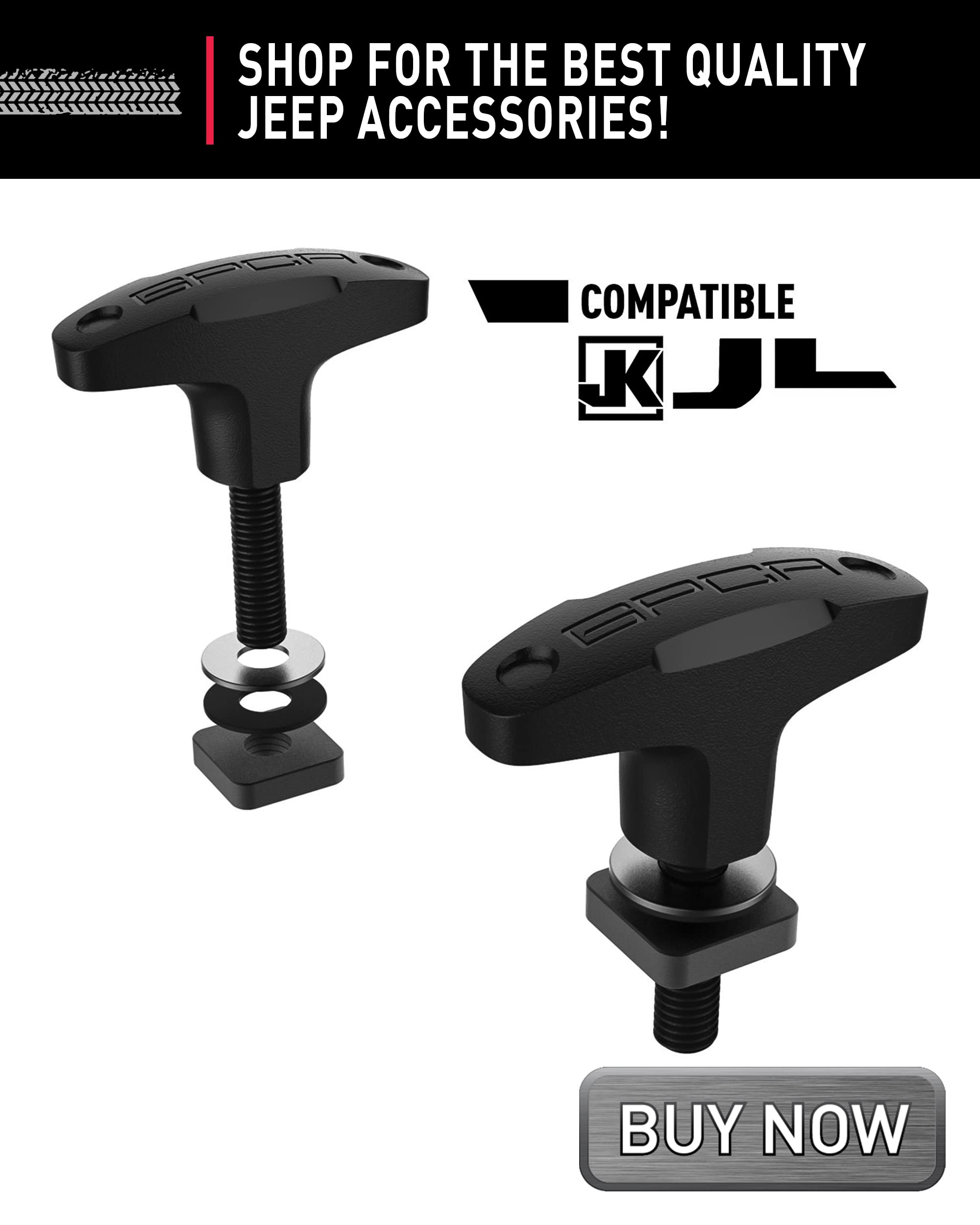 Buy GPCA Tie Down Anchor/THandle Quick Removal Bolts Set Compatible