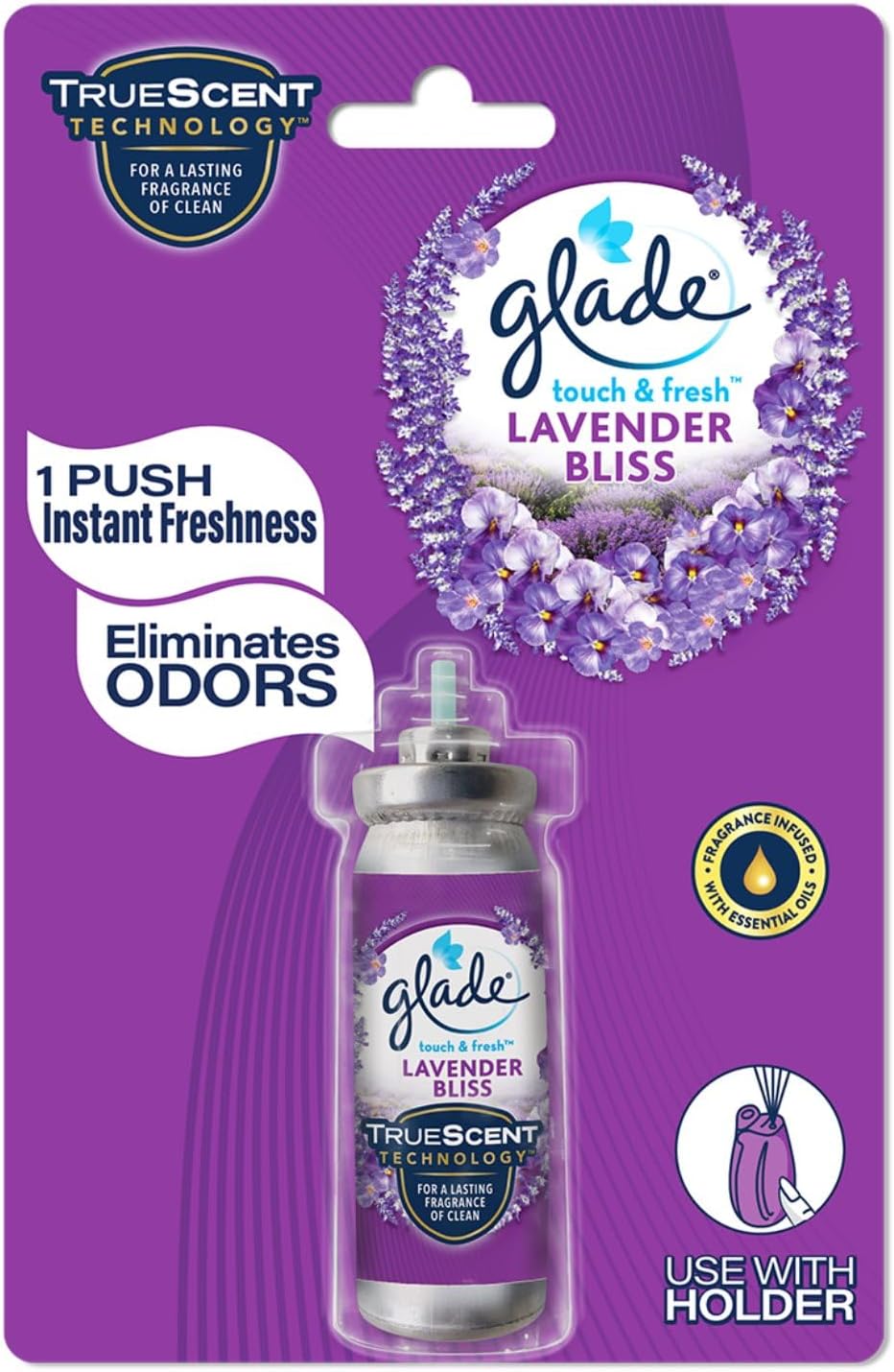 Touch 'N' Fresh Wild Lavender Spray Refill (12 Ml)