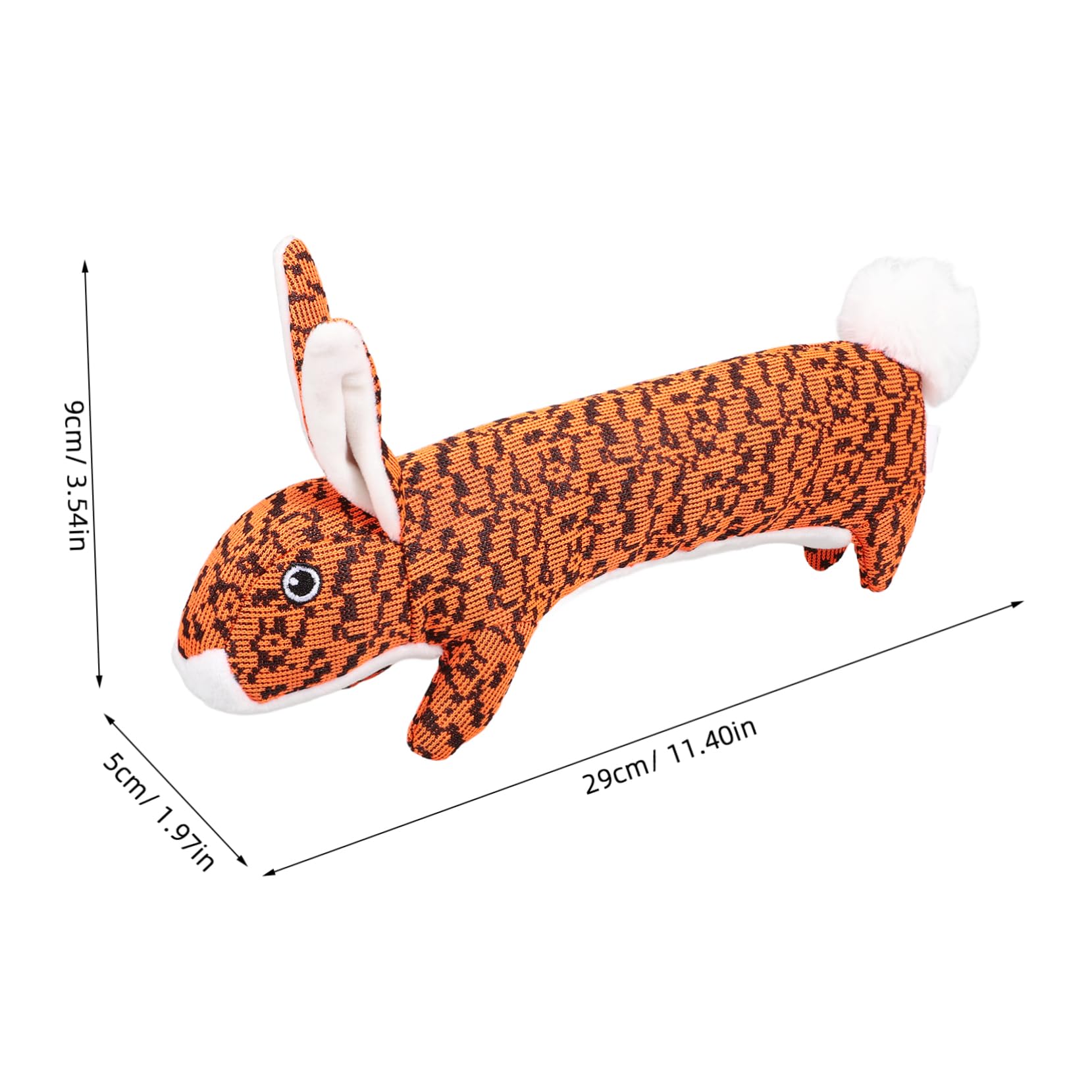 FRCOLOR 3 Stücke Haustier Quietschendes Kauspielzeug Design Hund Quietschendes Spielzeug Für Spielen Pet Supplies Orange Hund Kauspielzeug