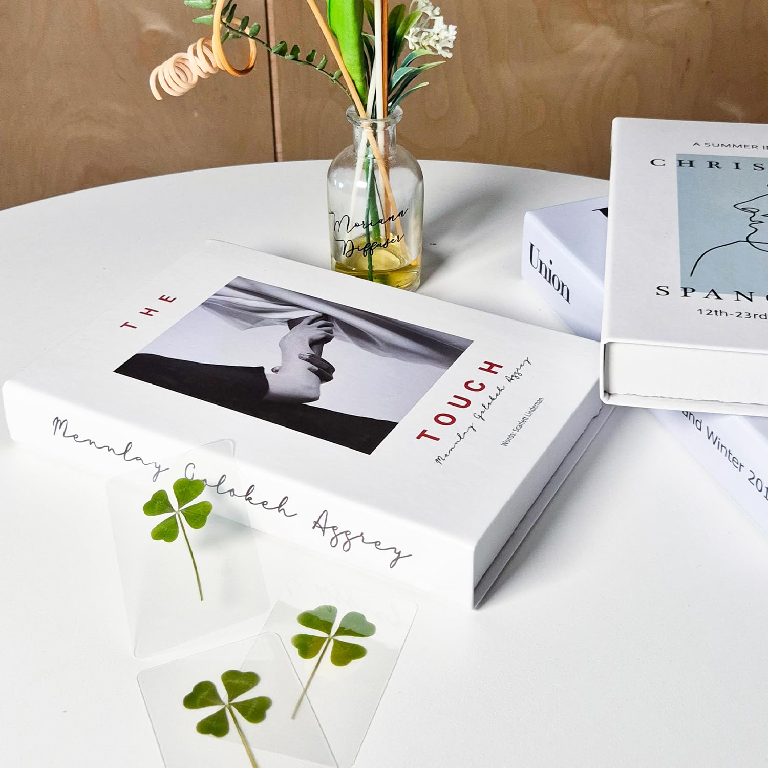 Amazon.com: Real Four Leaf Clover Bookmark, Elegant 4 Leaf Clover