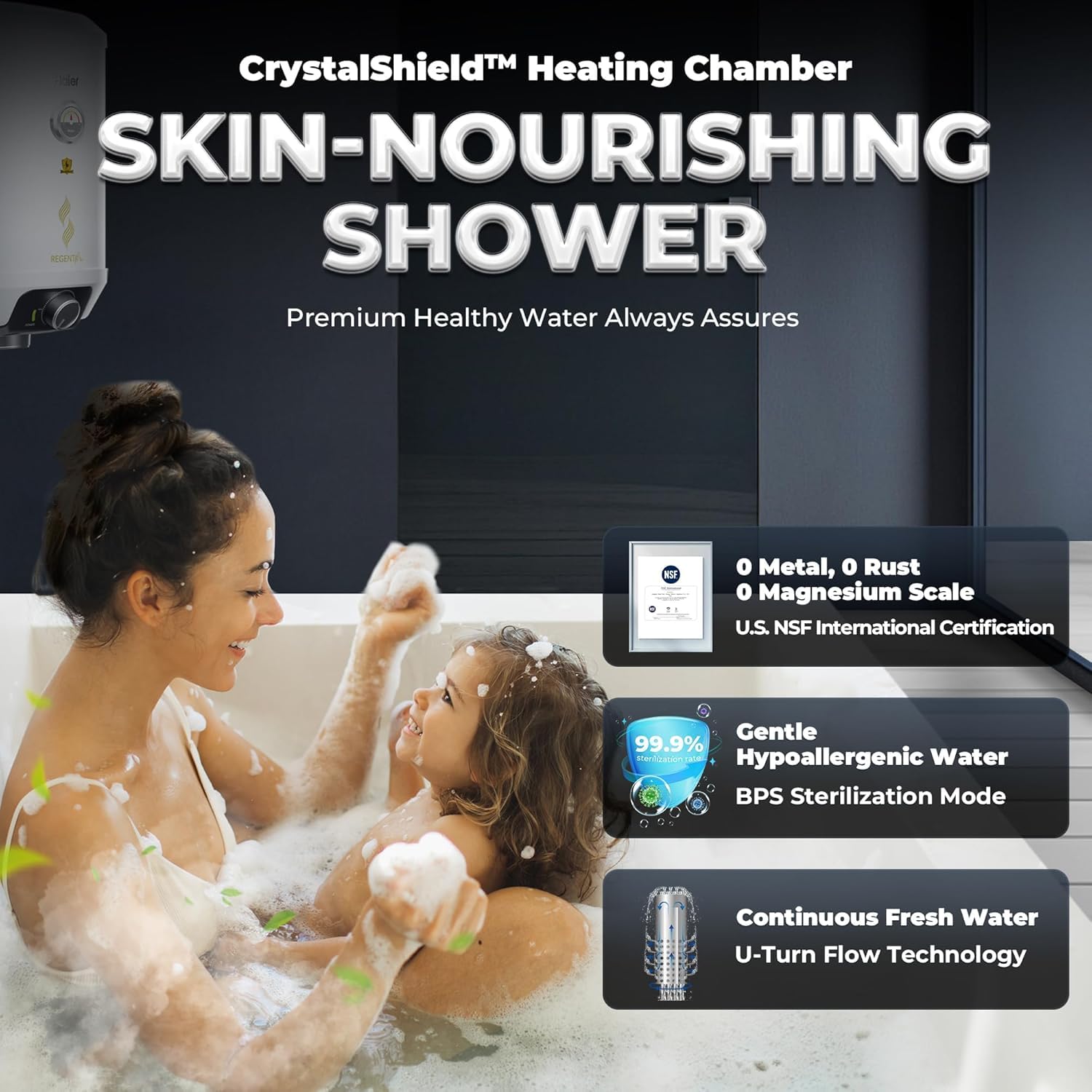 Haier Regenta Pro+ Water Geyser - 5 Star & 10 Year Warranty -6