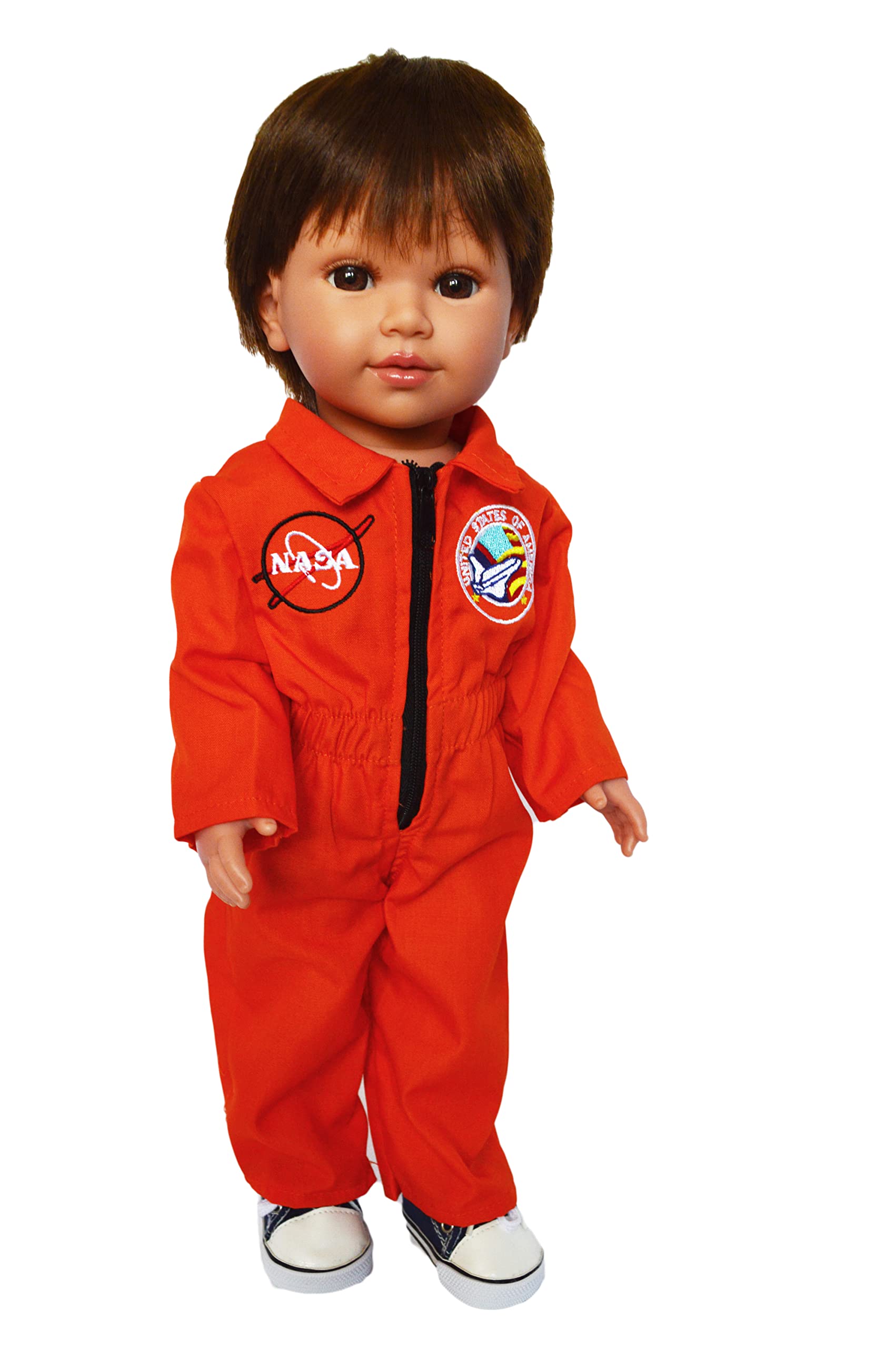 MBD My Brittany's Orange Astronaut Outfit Fits 18 Inch Fashion Girl Dolls-Doll Clothes