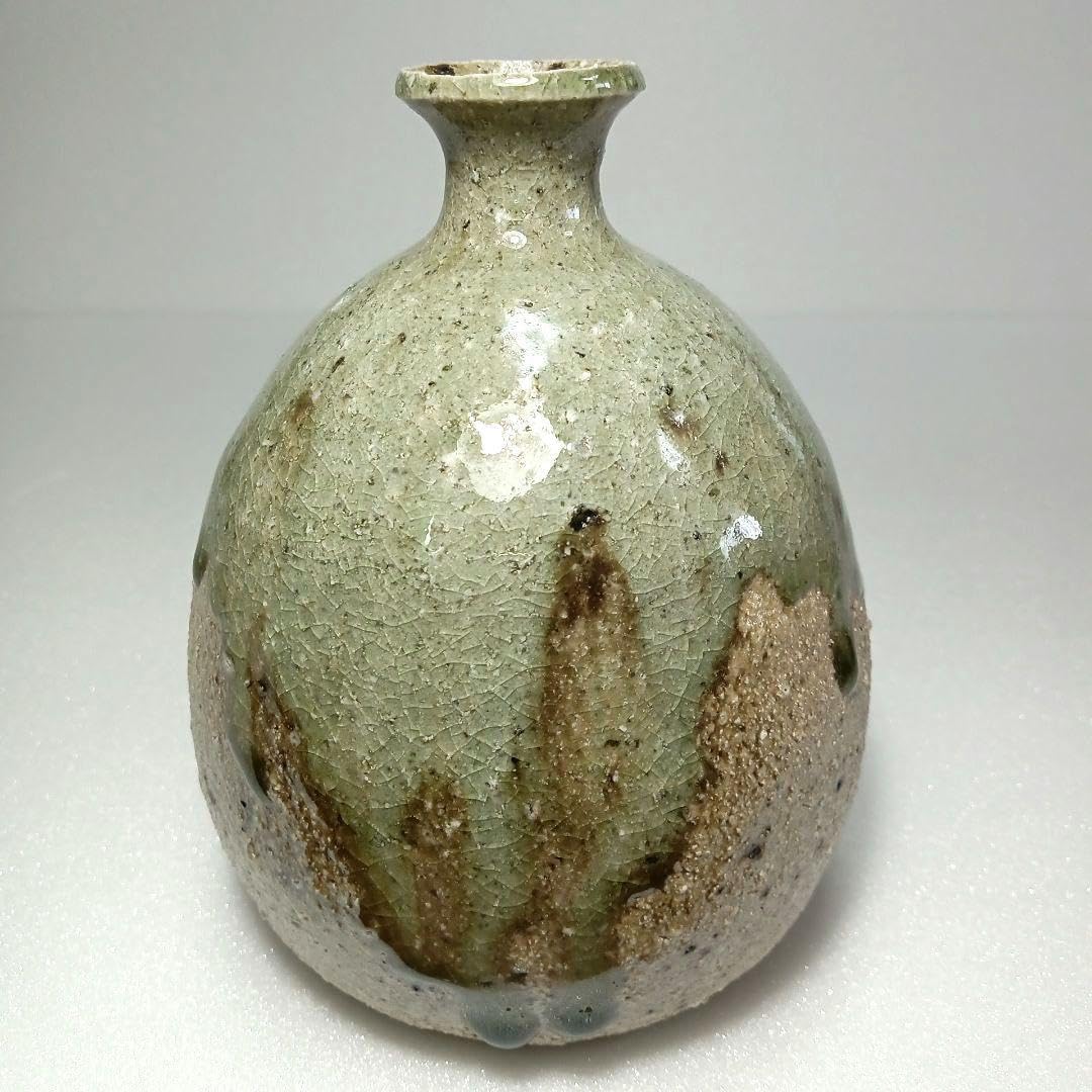 花入10】常滑1（耳付）二代素三高さ24.5㎝